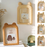 Ins Wind Cute Creative 7 Inch Photo Frame Set Cartoon Bear Deer Frame Children Room Wall Decoration Tabletop Display Ornaments
