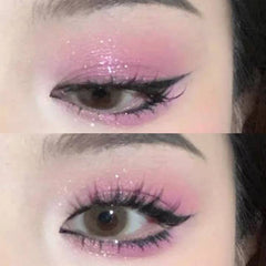YICKYUE - Mini 3 Colors Eye Shadow Matte Pearlescent Explosive Flash Delicate Makeup Not Easy To Fly Powder White Eye Shadow Plate Makeup