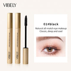YICKYUE - Color Mascara Waterproof Quick Not Blooming Blue Purple Black Curling Lengthen Eyelash Color Mascara Makeup Women Cosmetics