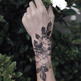YICKYUE - Flower Tattoo Sticker Waterproof and Long-lasting Temporary Tattoo Sticker