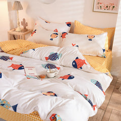 Anime Bedding Bedding Set of Sheets Bed 90 2 People' Bed Adornment...king Bedding Set Bedspread on The Bed 220