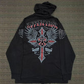 Hearujoy Men Slipknots Hoodie Sweatshirts Y2k Outerwear Heavy Metal Coat Hooded Streetwear Goldorak Anime Outerwear korean Harajuku