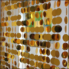 YICKYUE - PVC sequins Door Curtains Festive party supplies indoor home decoration Gold Silver Pendant ornaments bridal room arrangement