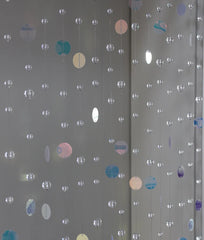 YICKYUE - Fashionable Home Decoration crystal Glass bead Curtain Glitter Sequin partition Ornaments Wedding party background Pendant