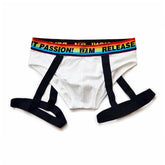 Hearujoy Male Underwear Ropa Interior Hombre Personanity Gay Sexy Underwear Men Cotton Briefs Underpants Cueca Masculina Slip Homme