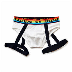 Hearujoy Male Underwear Ropa Interior Hombre Personanity Gay Sexy Underwear Men Cotton Briefs Underpants Cueca Masculina Slip Homme