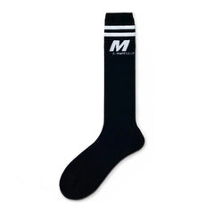 Hearujoy Socks Men Calcetines High Socks Striped Fashion Men's Clothing Calcetines Hombre Solid Letter Football Long Socks Meias