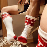 Hearujoy Socks Men Calcetines Skarpetki Calcetines Hombre Nylon Sports Long Tube Football Socks Meias Comfortable Cadeau Homme Socks