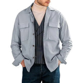 HEARUJOY - For Parties For Casual Outings Mens Button Down Coat Daily Activities Casual Parties Casual Shirt Brand New Condition