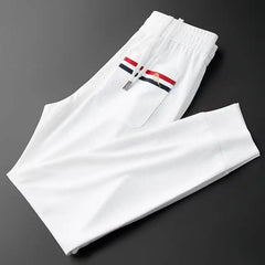 HEARUJOY - Casual Pants Men Fitness Sportswear Tracksuit Sping Autumn Bottoms Skinny Sweatpants Cotton Trousers Track Pants