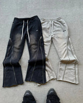Hearujoy Y2K Baggy Pants Vintage Zipper Decoration Casual Sweatpants Pants Men Women Harajuku Hip Hop Letter Jogging Trousers Streetwear