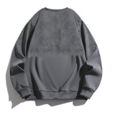 HEARUJOY - Spring Autumn New Fashion Trendy Casual Versatile Printed Men's Crew Neck Sweatshirt Loose Comfortable Top
