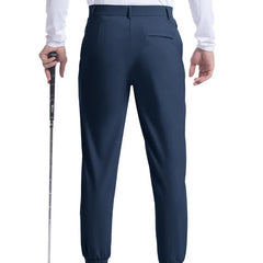 HEARUJOY - Men's Youth Elastic Golf Jogging Slim Pants Leisure Four Seasons High-grade Sense of Business Casual Pants