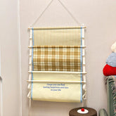 YICKYUE - Cute Minimalist Wall Hanging Storage Bag Dormitory Large Storage Bag Home Decoration Kitchen Living Room Foldable Storage Bag