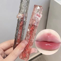 YICKYUE - Diamond Mirror Lip Glaze Watery Lip Gloss Lasting Translucent Jelly Liquid Lipstick Waterproof Women Beauty Makeup Lip Cosmetics