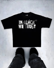 Hearujoy High Street fashion Letters Personality Design printed short sleeve men Goth trend punk shirt Harajuku loose casual T-shirt