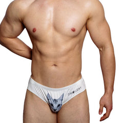 Hearujoy Gay Sexy Underwear For Men Sissy Cartoon Men's Panties Tight Underpants Men's Briefs Ropa Interior Hombre Cuecas Pouch Briefs