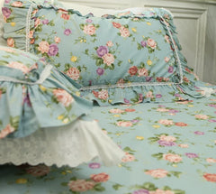 YICKYUE - 1 Piece Pillowcases Home Decor Lace Ruffle Letter Pillow Case Body Pillowcase Cute Princess Pillow Cover 100% Cotton Pillow Sham