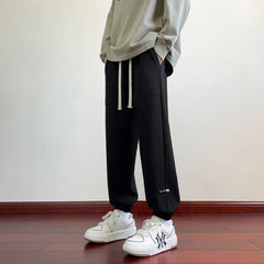 HEARUJOY - Men's New Fashionable Versatile Sports Leisure Straight Leg Pants Outdoor High-quality Sports Trend Comfortable Breathable Pants
