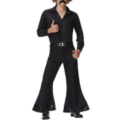 HEARUJOY - Party Outfits Top Trousers Set Dating Fashion Hippies Costume Holiday Mens Office Outdoor Party Soft Long Lasting