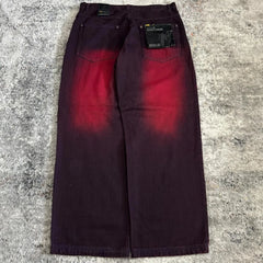 Hearujoy Y2K New Fashion washing Embroidery Loose Jeans Men Women Street Casual Joker Mopping Oversized Wide leg Pants Couple denim Jeans