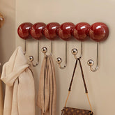 YICKYUE - 5/7 Hook Dopamine Suction Cup Hook Sturdy Durable No Punching Clothes Hook Bathroom Accessories Home Decoration