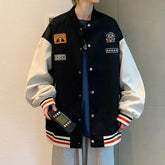 HEARUJOY - Jacket Men Spring and Autumn Large Size New Handsome Autumn Baseball Uniform Casual Jacket
