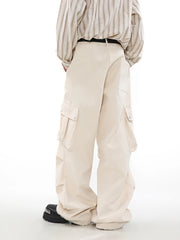 Hearujoy Wide Cargo Pants Men Baggy Oversize Cargo Trousers Male Oversize Loose Casual Streetwear Hip Hop Pocket Spring