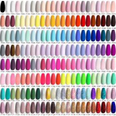 YICKYUE - Nude Glitter Color Sparkling Gel Nail Polish Spring Long Lasting For Manicure Soak Off Nail Base Top Coat Gel Varnish