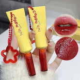 YICKYUE - Mirror Water Liquid Lipstick Crystal Jelly Lip Gloss Moisturizing Sexy Lip Plumper Lip Tint Makeup Long Lasting Korean Cosmetics
