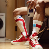 Hearujoy Socks Fashion Calcetines Hombre Meias High Tube Socks For Men Cotton Basketball Ropa De Hombre Sport Socks