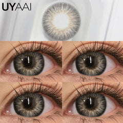 YICKYUE - NEW Colored Contact Lenses Gray Pupils Natural Look Fashion Women Green Contact Lenses Brown Contact Lenses High Quality