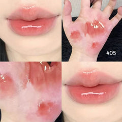 YICKYUE - Hydrating and Moisturize Liquid Water Light Mirror Lip Gloss Waterproof Lasting for Non-stick Cup Women's Lip Makeup Cosmetics