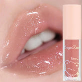 YICKYUE - Jelly Moisturizing Glitter Lip Oil Watery Shine Lip Gloss Transparent Mirror Lip Glaze Long Lasting Diamond Lipstick Cosmetic