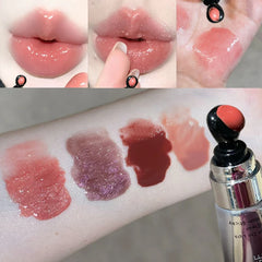 YICKYUE - Mirror Hydrating and Moisturizing Lip Gloss Lipstick Long Lasting Gloss Sexy Red Woman Valentine's Day Birthday Gift