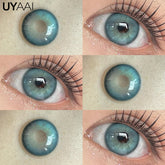 YICKYUE - New Green Colored Pupils for Eyes Big Eyes Color Contact Lenses Brown Lenses Gray Colored Lenses Free Delivery Lens
