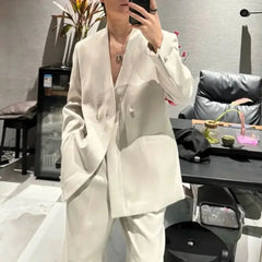 HEARUJOY - Mens Jacket Temperament Casual Suit Jacket Autumn Fashion All-Match Elegant Business Commuting Long-Sleeved Top Men'S Clothing