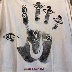 Hearujoy Street Casual Retro Short-sleeved T-shirt Hiphop Cotton Round Neck Rock Band Punk All-match Short-sleeved Top Men's Summer