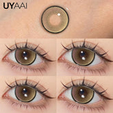 YICKYUE - Korean Fashion Color Contact Lenses for Eyes y2k Big Eye Blue Colored Pupils Green Lenses Purple Lenses Cosplay Anime Lens