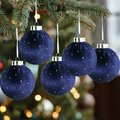 YICKYUE - Christmas Ornaments Balls Set Diamond Christmas Tree Pendant Decoration Hanging Bulbs Festival Party Ornament For Tree Ornaments