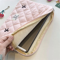YICKYUE - Tablet Storage Bag Portable Soft Laptop Sleeve Case 11 13 14 15 15.6 Inch Shockproof Zipper Bag for Macbook Xiaomi Lenovo Dell