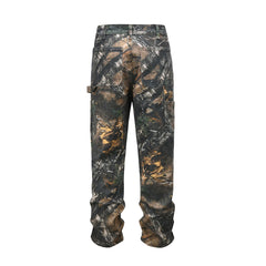 Hearujoy Y2k Streetwear Vintage Pantalones Hombre Trees Camouflage Jeans Cargos for Men Patchwork Straight Baggy Casual Denim Trousers