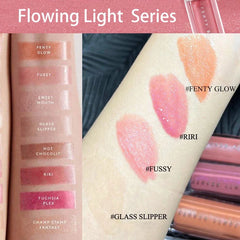 YICKYUE - Fashion Fenty Beauty Lip Glaze Moisten Shine Glitter Lip Plumper Makeup For Beginner Liquid Lipstick Female Makeup Cosmetics
