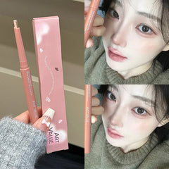 YICKYUE - Two-tone Paste Lying Silkworm Pen Under Eye Liner Brighten Shadow Pencil Makeup Nude Pink Beige Eyeliner Contouring
