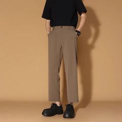HEARUJOY - Mens Pants Fashion Men's Pants Summer Suit Pants Casual Korean Men's Pants Joggers Men Streetwear Casual Sports Large Size 8XL-M
