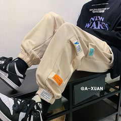 HEARUJOY - Durable Non-Pilling Non-Fading Men's Summer New Workwear Dirt-Resistant Slimming Magic Patch Ankle Pants