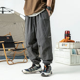 Hearujoy Techwear Parachute Pants Men Jogging Summer Quick Drying Cargo Trousers Male Loose Casual Outdoor Japanese Streetwear