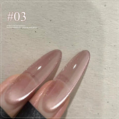 YICKYUE - 1-20pcs PSK Fantastic Ocean Bubble Cat Eye Gel Nail Polish Spring/Summer Bestsell Pink Green Blue Glass Beads Nail Supplies