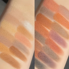 YICKYUE - 30 Colors Eyeshadow Palette Matte & Pearl Finishes Multicolor Eye Shadow Disc for Daily Makeup Professional Beginner Friendly