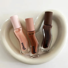 YICKYUE - New Autumn Winter Limited Edition Long-lasting Moisturizing Lip Oil Gloss Care Lips Plumping Exfoliating Milky Mocha Gloss